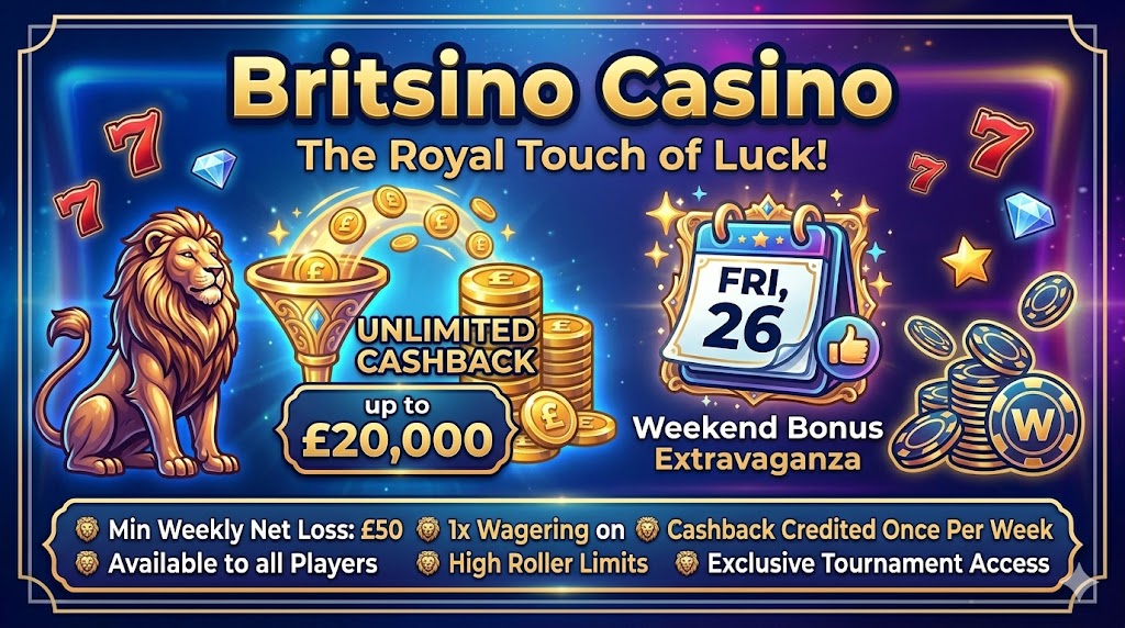 Casino gaming experience at Britsino